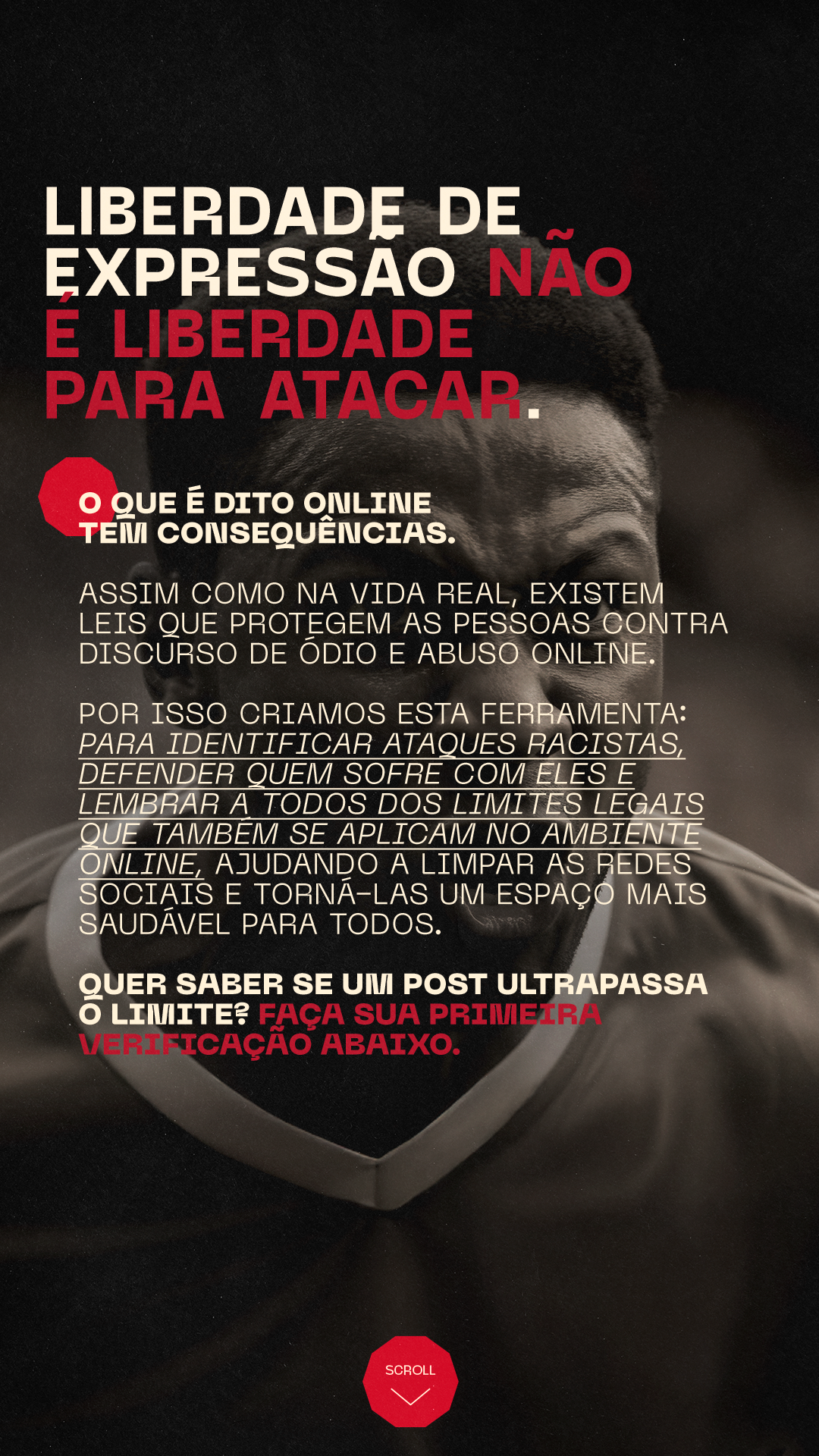 Liberdade de expressão não é liberdade para atacar